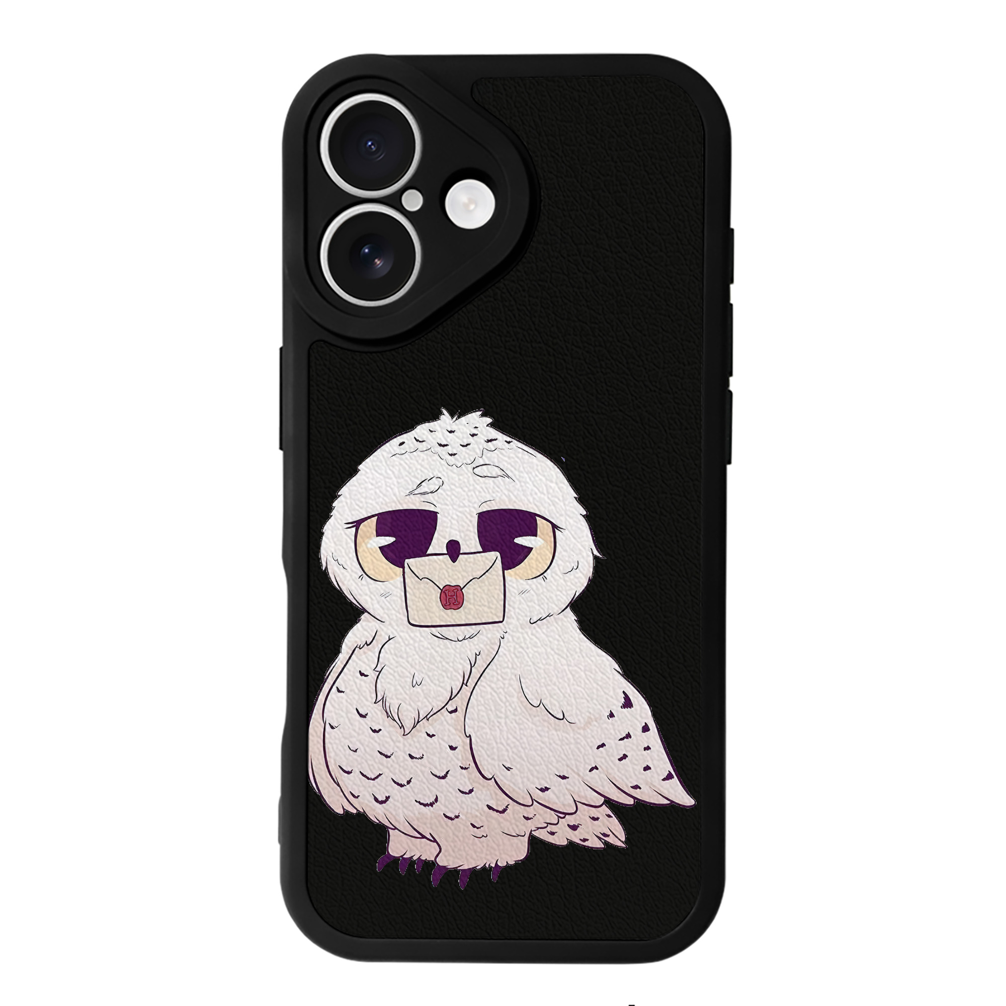 （画像用） Harry Potter ハリー・ポッターシリーズ 【iPhone 16シリーズ対応】シリコンスマホケース（レザー調） 材質：シリコン